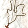 Chaine collier pendentif croix style arbre vie boutique bijoux-harmonie Chaine collier pendentif croix style arbre vie