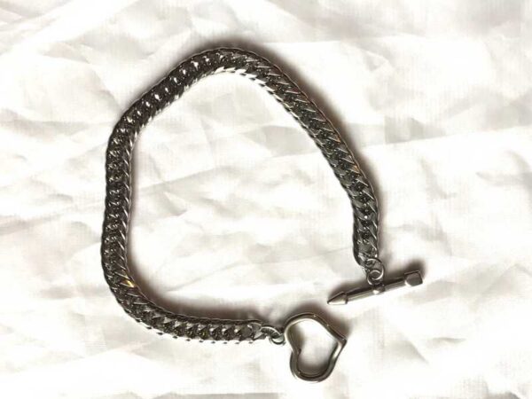 Attaches bracelet large coeur flèche amour boutique bijoux-harmonie Attaches bracelet large coeur fleche amour