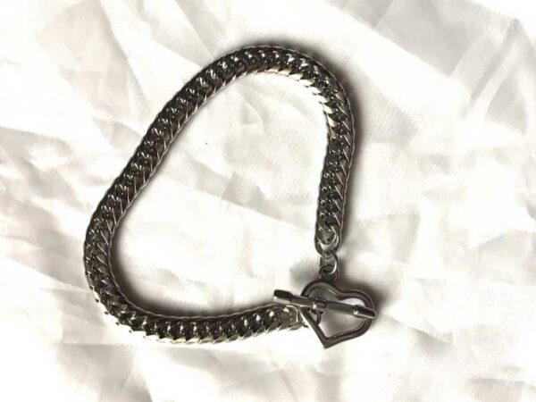 Bracelet large coeur flèche amour boutique bijoux-harmonie Bracelet large coeur fleche amour