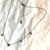 Chaine collier pendentif love amour coeur petites lettres