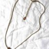 Chaine collier pendentif petit coeur minimaliste